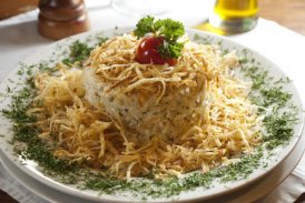 Arroz com Bacalhau na panela de pressão