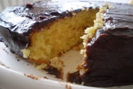 Torta de Maracujá e Chocolate 