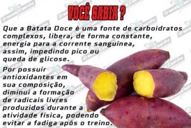 Batata doce.